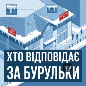 Хто відповідає за падіння бурульок з даху будівлі