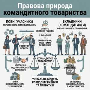 Командитне товариство: правова природа та статус учасників в Україні