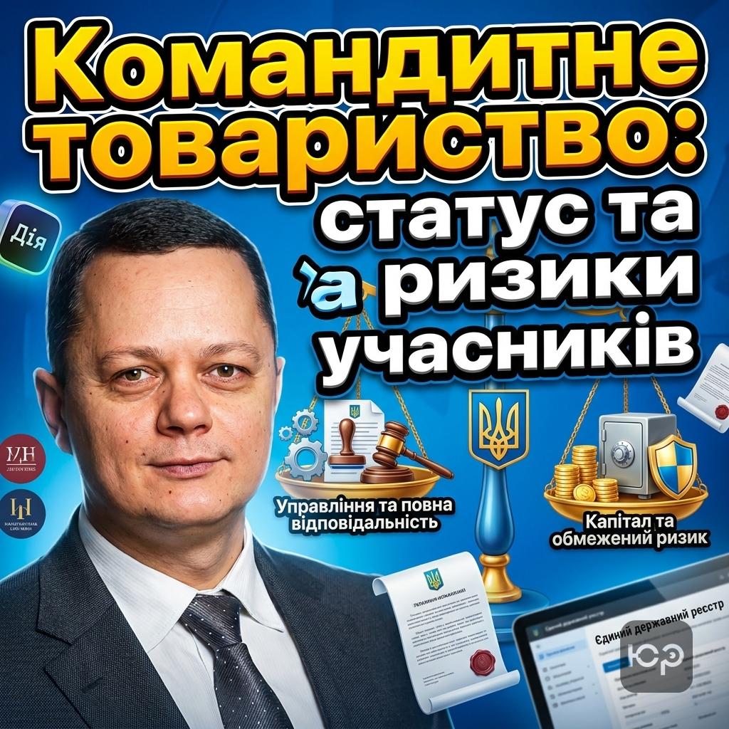 Командитне товариство в Україні: правовий статус та ризики