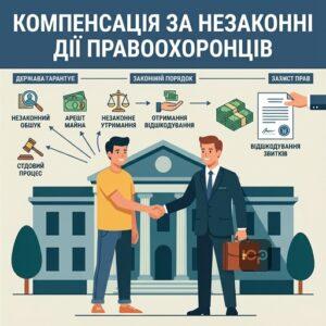 Стягнення збитків та відшкодування шкоди незаконними діями правоохоронних органів у судовому порядку