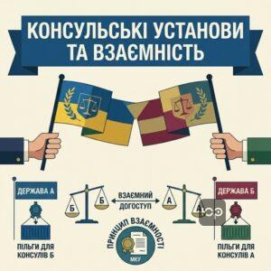 Митні пільги консульських установ та застосування принципу взаємності згідно з МКУ.