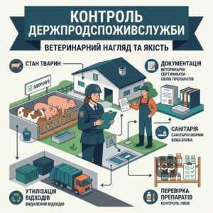 Контроль Держпродспоживслужби та відповідальність за порушення ветеринарних правил