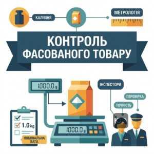 Метрологічні вимоги до фасованих товарів та перевірка ваги продукції