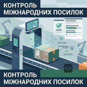Митний контроль та оформлення міжнародних поштових відправлень на сортувальній станції в Україні.