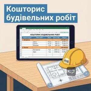 Складання та коригування кошторису будівництва при укладенні договору будівельного підряду