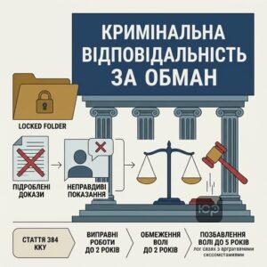 Кримінальна відповідальність за введення суду в оману та фальсифікацію доказів