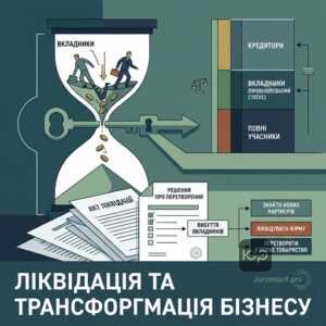 Ліквідація та перетворення командитного товариства в Україні