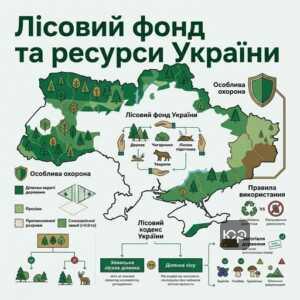 Лісовий фонд України та правила використання лісових ресурсів для громадян