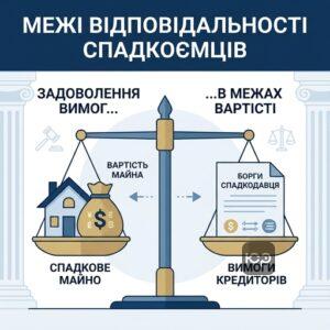 Порядок задоволення вимог кредитора спадкодавця у межах вартості отриманого у спадщину майна