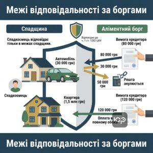 Межі відповідальності спадкоємців за аліментним боргом спадкодавця в Україні