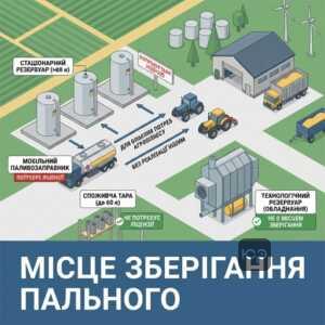 ліцензія на зберігання пального для власних потреб агробізнесу