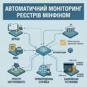 Автоматичний моніторинг державних реєстрів Міністерство фінансів України