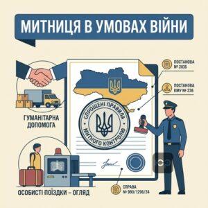 Проходження митного контролю під час воєнного стану