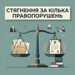 Правила накладення адміністративних стягнень за сукупністю правопорушень
