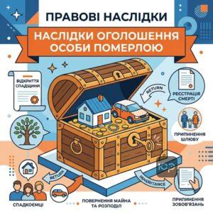 Правовые последствия объявления лица умершим и правила возврата имущества наследниками