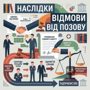 Правові наслідки відмови від позову в КАСУ для підприємства