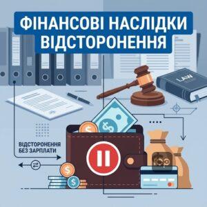 Фінансові наслідки відсторонення працівника від роботи без збереження зарплати