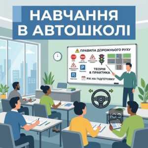 Процес навчання в автошколі та підготовка до теоретичного іспиту в МВС