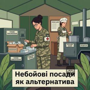 Військовослужбовець на небойовій посаді: кухар, медик або механік як альтернатива участі в боях для віруючих.