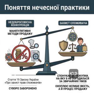 Визначення нечесної підприємницької практики за законом