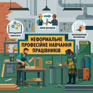 Неформальне професійне навчання працівників як спосіб офіційного підтвердження кваліфікації