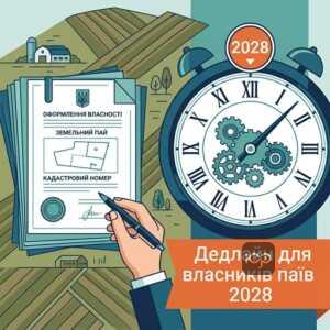 Оформлення невитребуваних земельних паїв до 2028 року в Україні