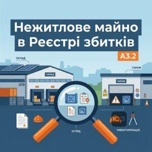 Визначення нежитлового нерухомого майна для подання заяви до міжнародного реєстру збитків а3.2
