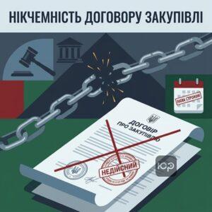 Ризики нікчемності договору про закупівлю за статтею 43 Закону