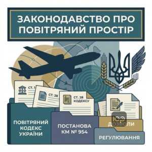 Нормативна база та Повітряний кодекс України щодо використання повітряного простору України