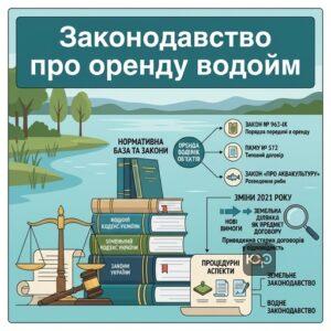 Оренда водних об'єктів нормативна база та закони України