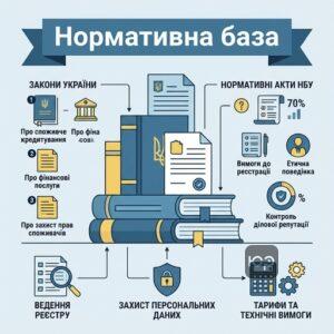 Огляд нормативної бази регулювання колекторської діяльності, переліки законів і регуляторні вимоги