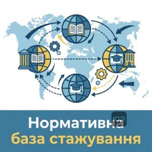 Нормативно-правова база, яка регулює стажування за кордоном для студентів та викладачів в Україні.
