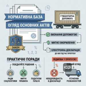 оподаткування ввезеної допомоги нормативна база огляд основних актів