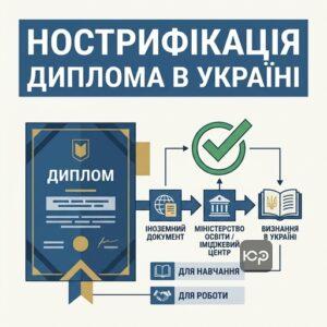Процедура визнання іноземних документів про освіту та нострифікація диплома в Україні
