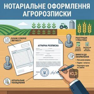 Нотаріальне посвідчення аграрної розписки процедура та вимоги Юрконсалт
