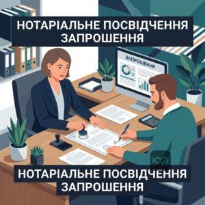Офіційне оформлення запрошення іноземцю нотаріус засвідчує на спеціальному захищеному бланку.