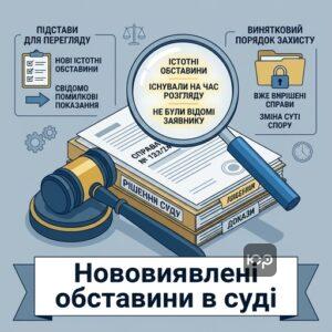 Схема перегляду судових рішень за нововиявленими обставинами в цивільному процесі
