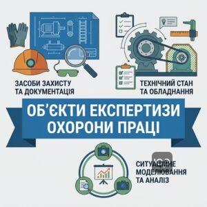 Об'єкти та предмети інженерно-технічної експертизи охорони праці та безпеки життєдіяльності
