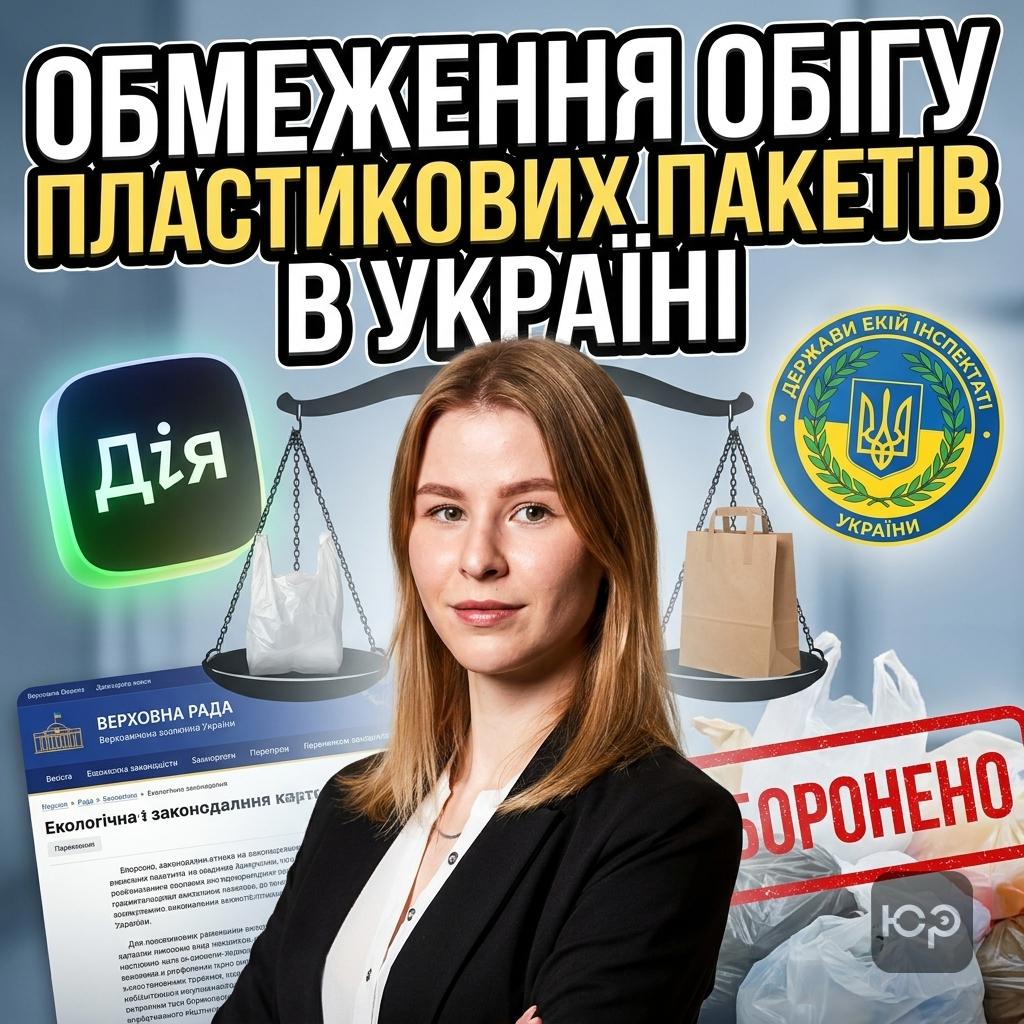 Обмеження обігу пластикових пакетів в Україні: правила та штрафи
