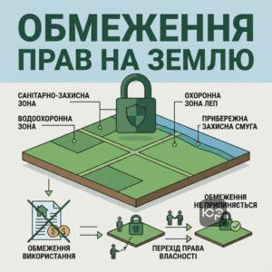 Юридичні обмеження прав на землю та особливості використання ділянки