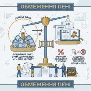 Обмеження пені та штрафів МФО за прострочення кредиту