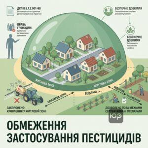 Судовий юрист консультує про обмеження застосування пестицидів у населених пунктах для захисту здоров'я