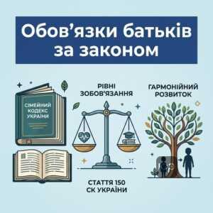 Відповідальність батьків за виховання дітей згідно із Сімейним кодексом України