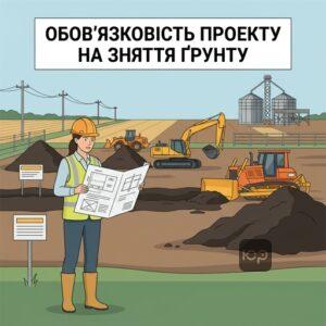 Обов'язковість робочого проекту землеустрою для охорони земель сільськогосподарського призначення згідно зі статтею 168 ЗКУ.