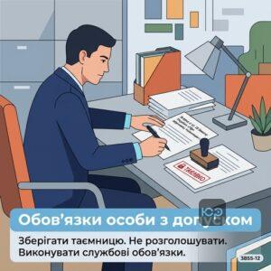 Юридичні обов'язки громадян з допуском до державної таємниці