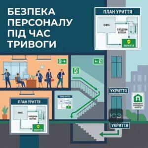 Обов'язки роботодавця щодо цивільного захисту та безпеки працівників під час повітряної тривоги