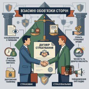 Обов'язки страховика та страхувальника при виконанні договору страхування