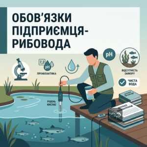 Обов'язки власника рибного бізнесу: екологічний контроль та меліорація.