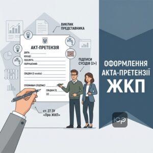 Процедура складання акта-претензії на неякісні комунальні послуги з підписами сусідів