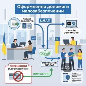 Як оформити допомогу малозабезпеченим сім'ям онлайн та офлайн